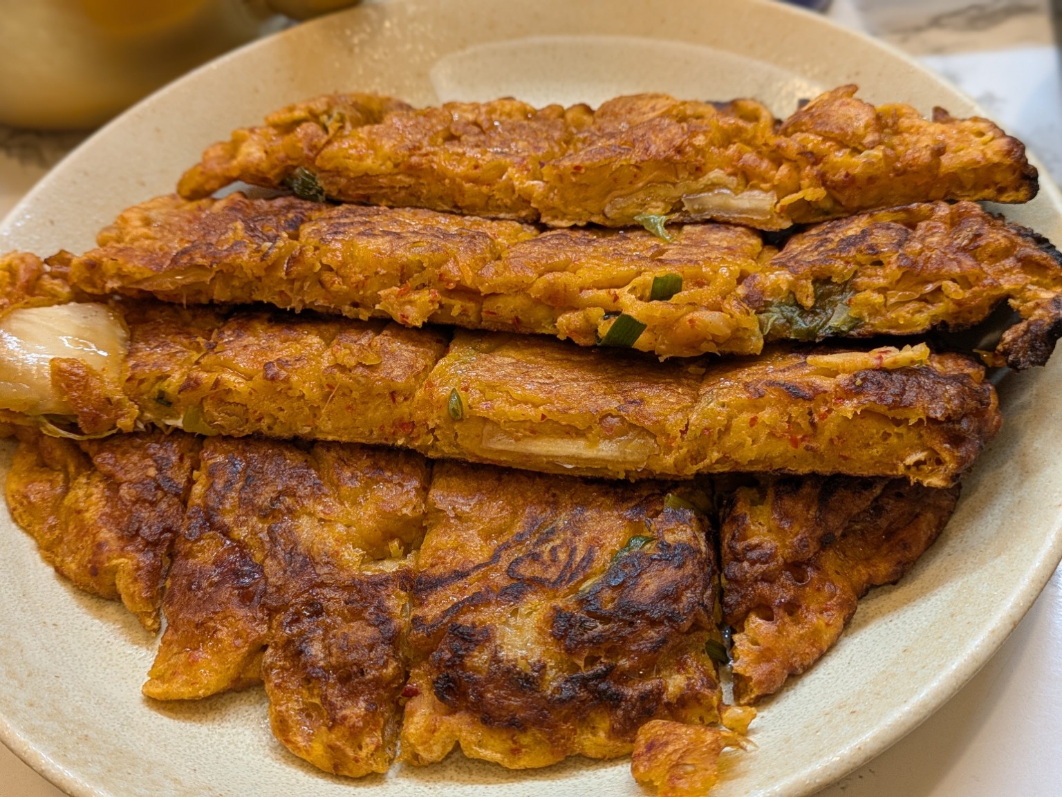 韓国居酒屋京姫のチヂミ