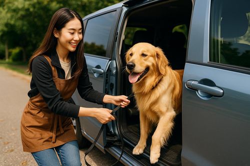 ドッグシッターの働き方のイメージ