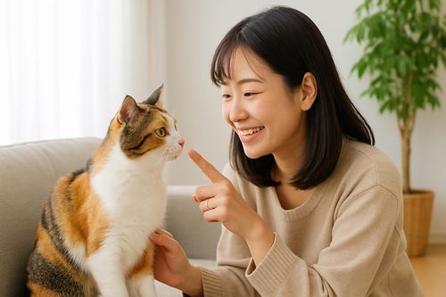 キャットシッターのしつけページ画像