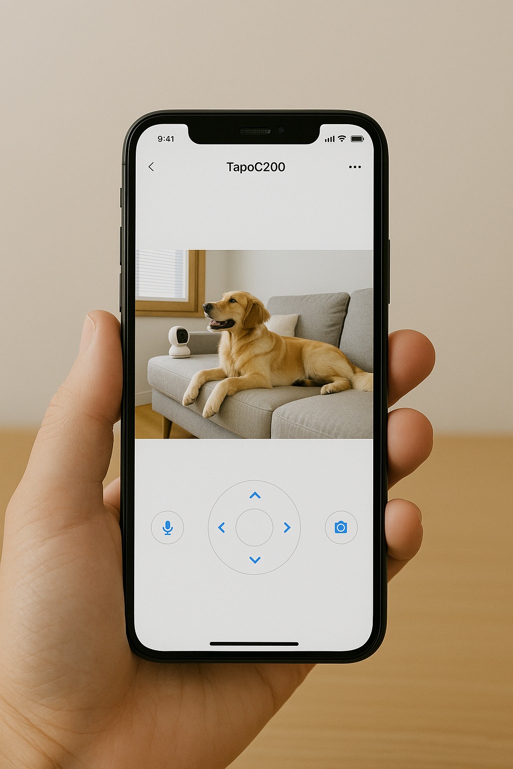 Tapoアプリ操作画面